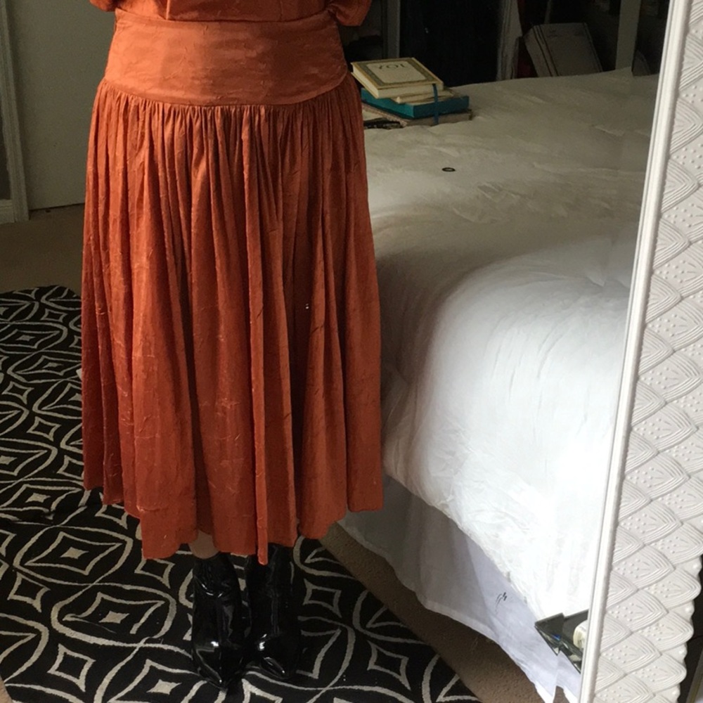 Talbots skirt and blouse set size S